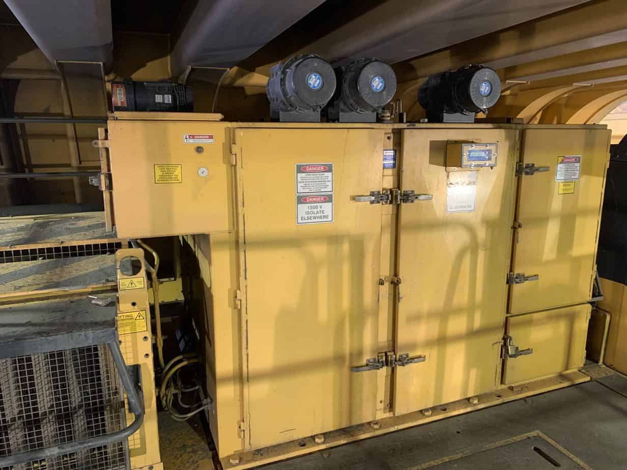 2800 Hours BreatheSafe HV Cabinet Komatsu Pressuriser 2800 Hours BreatheSafe HV Cabinet Komatsu Pressuriser