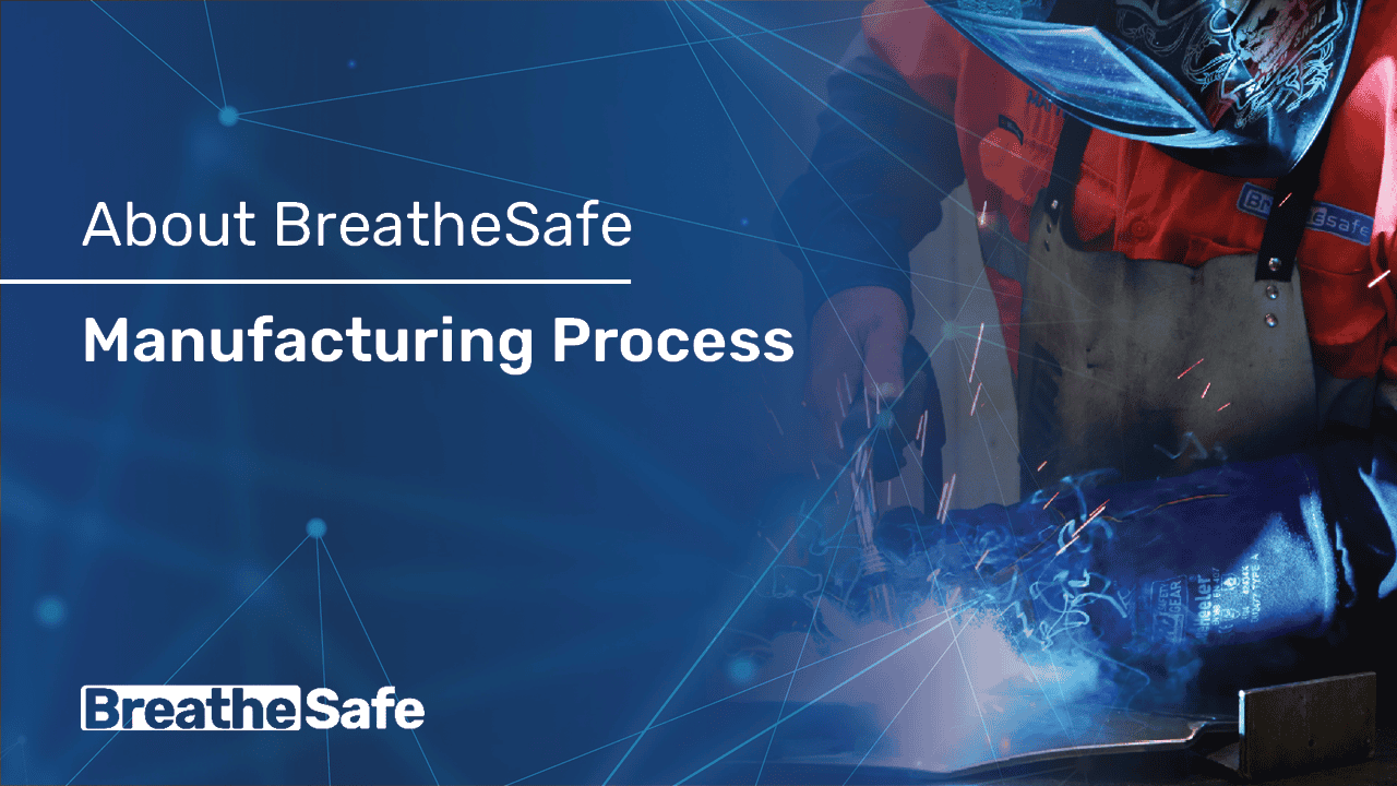 Image of a Hitachi haul truck system installation with detailed machinery components, showcasing BreatheSafe's expertise in industrial ventilation solutions for heavy equipment.